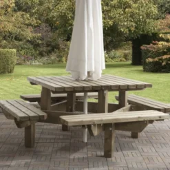 Picknicktafel Vierkant 0412 Talen 195 X 195 Pn Tafel -Goedkope Tuin Spellen Winkel 8719074041209 talen picknick tafel vierkant