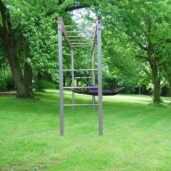 Apenbrug Metaal Gegalvaniseerd Basis Uitvoering -Goedkope Tuin Spellen Winkel Apenbrug gegalvaniseerd metaal schommel klimtoestel speeltoestel 1