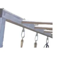 Apenbrug Metaal Gegalvaniseerd Basis Uitvoering -Goedkope Tuin Spellen Winkel Apenbrug gegalvaniseerd metaal schommel klimtoestel speeltoestel 4