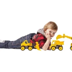 BIG Power-Worker Mini-Digger Graafmachine -Goedkope Tuin Spellen Winkel Big mini power worker digger graafmachine 3