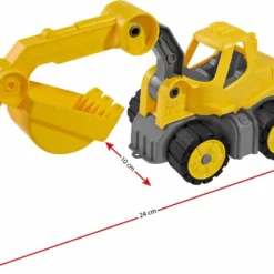 BIG Power-Worker Mini-Digger Graafmachine -Goedkope Tuin Spellen Winkel Big mini power worker digger graafmachine 4 1