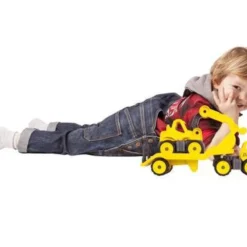 BIG Power-Worker Mini-Digger Graafmachine -Goedkope Tuin Spellen Winkel Big mini power worker trekkeroplegger graafmachine 1