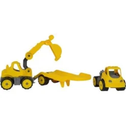 BIG Power-Worker Mini-Digger Graafmachine -Goedkope Tuin Spellen Winkel Big mini power worker trekkeroplegger graafmachine 3