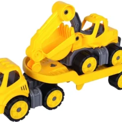 BIG Power-Worker Mini-Digger Graafmachine -Goedkope Tuin Spellen Winkel Big mini power worker trekkeroplegger graafmachine 4