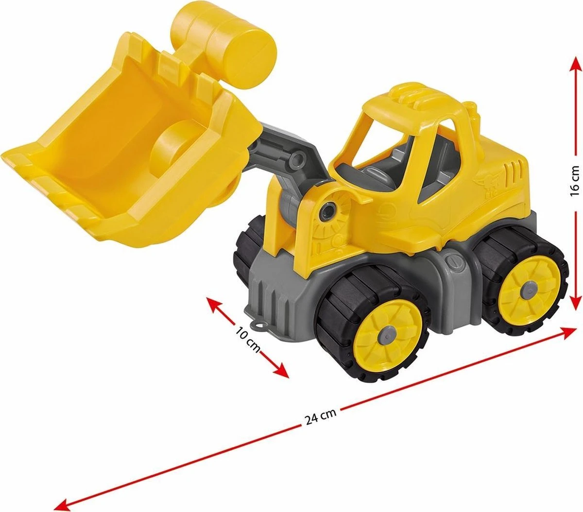BIG Power-Worker Mini Wheel-loader 4 BIG Power-Worker Mini Wheel-loader - Afbeelding 4