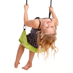 Schommelzitje Marshmallow Outerspace-Grey Antraciet -Goedkope Tuin Spellen Winkel PurpleFrog Marshmallow schommelzit Small LimeOutdoor 1