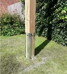 Schommelpaal Douglas T-Schommel Geïmpregneerd -Goedkope Tuin Spellen Winkel T schommel douglas ankerset speelactief.nl 3