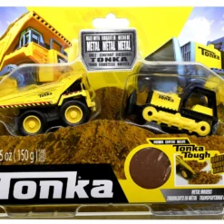 Tonka Combo-Pack Dump Truck + Bulldozer