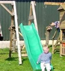 Aanbouw Glijbaan Compact – Platformhoogte 125 Cm.