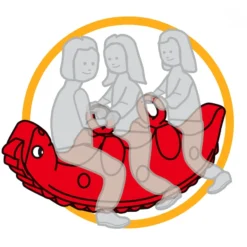 Big Sammy Rocker Kunststof Wip 6 Big Sammy Rocker Kunststof Wip -Goedkope Tuin Spellen Winkel big sammy rocker 2