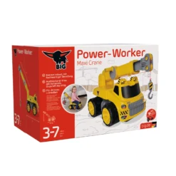 BIG Power Worker Maxi Crane Takelwagen -Goedkope Tuin Spellen Winkel big big power worker maxi kraanwagen crane takelwagen. 3