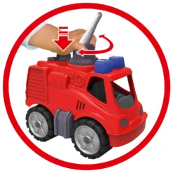 BIG Power-Worker Mini Fire-Truck -Goedkope Tuin Spellen Winkel big power worker mini fire truck brandweerauto zandbakauto 3