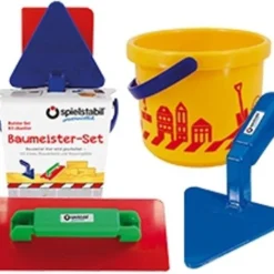 Bouwvakkerset 3-delig Spielstabil -Goedkope Tuin Spellen Winkel bouwmeesterset spielstabil 7510