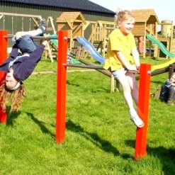 Duikelrek Staal Duo-uitvoering Openbaar Gebruik Turnrek -Goedkope Tuin Spellen Winkel duikelrek staal openbaar duo uitvoering 1 1