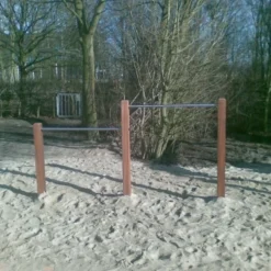 Duikelrek Hardhout Mono Openbaar Gebruik Turnrek