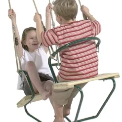 Schommelschuitje Duoschommel Club (PP-touwenset) Groen 5 Schommelschuitje Duoschommel Club (PP-touwenset) Groen -Goedkope Tuin Spellen Winkel duoschommel club groen 1