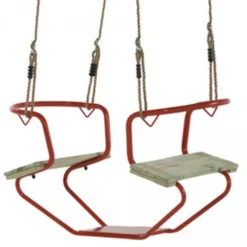 Schommelschuitje Duoschommel Club (PP-touwenset) Rood