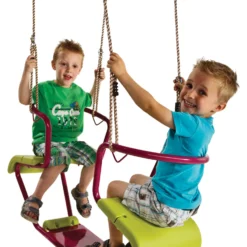 Schommelschuitje Duoschommel Flo (PH-touwenset) Magenta -Goedkope Tuin Spellen Winkel duoschommel flo magenta 4 1 scaled 1