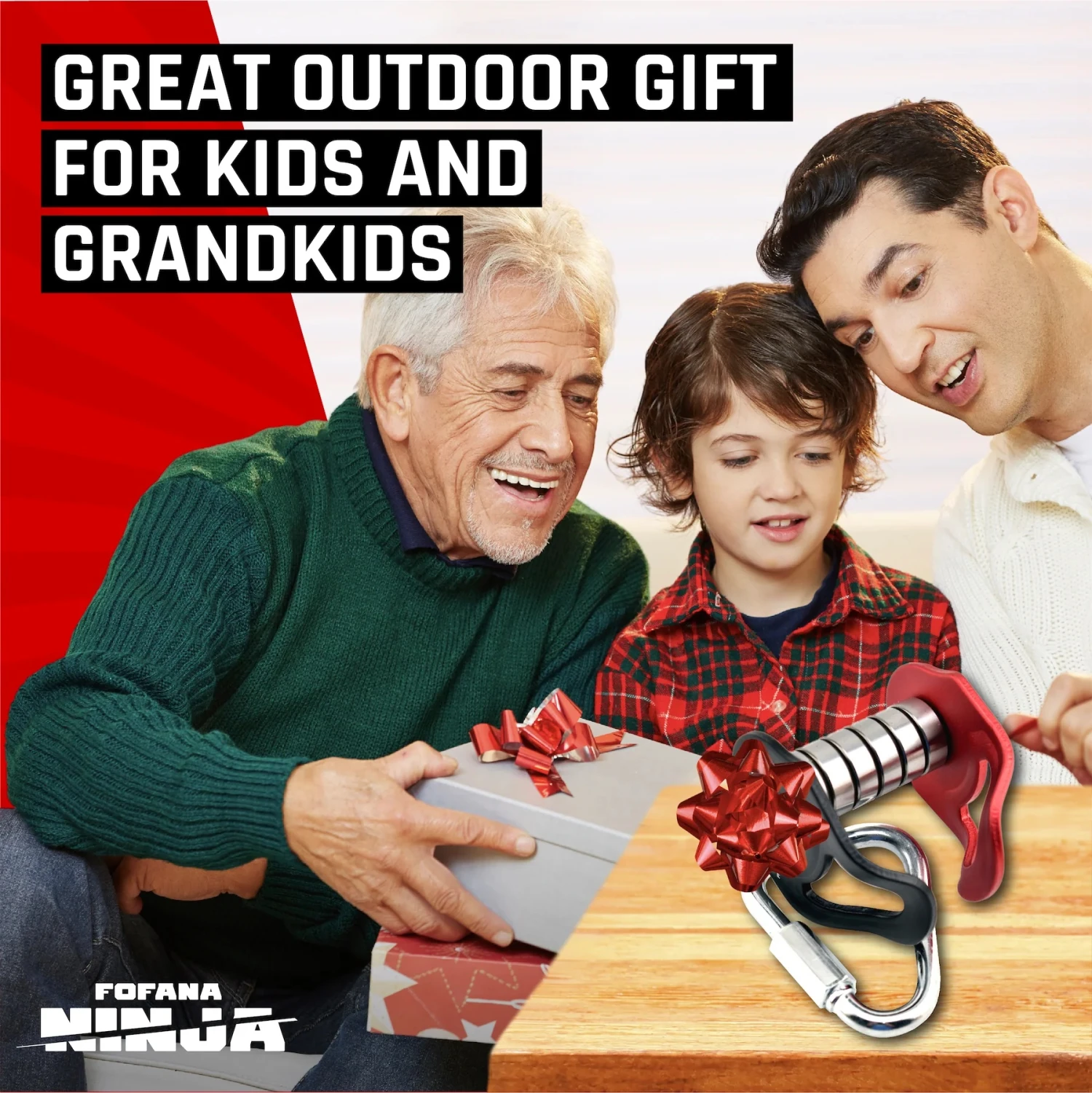 Fofana Ninja Slider Pulley-Kit 20m Line Met Katrol En Zitje 7 Fofana Ninja Slider Pulley-Kit 20m Line Met Katrol En Zitje - Afbeelding 7