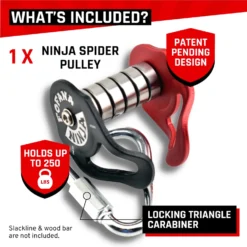Fofana Ninja Slider Pulley-Kit 20m Line Met Katrol En Zitje 17 Fofana Ninja Slider Pulley-Kit 20m Line Met Katrol En Zitje -Goedkope Tuin Spellen Winkel fofana ninja slider pulley kit 20m kabelbaan katrol met schommelzit 5 1