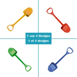 Gowi Schep Robuust 35 Cm Geschikt Voor KDV En Scholen In Kleur Geel