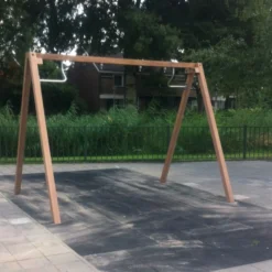 Hardhouten Duo Schommel Openbaar -Goedkope Tuin Spellen Winkel hardhouten duo schommel 2