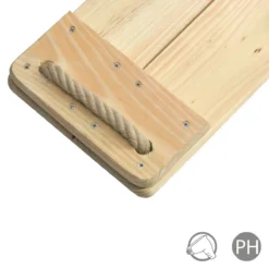 Houten Schommelzitje Met PH Touw Schommelzit 6 Houten Schommelzitje Met PH Touw Schommelzit -Goedkope Tuin Spellen Winkel houten schommelziotje ph 1