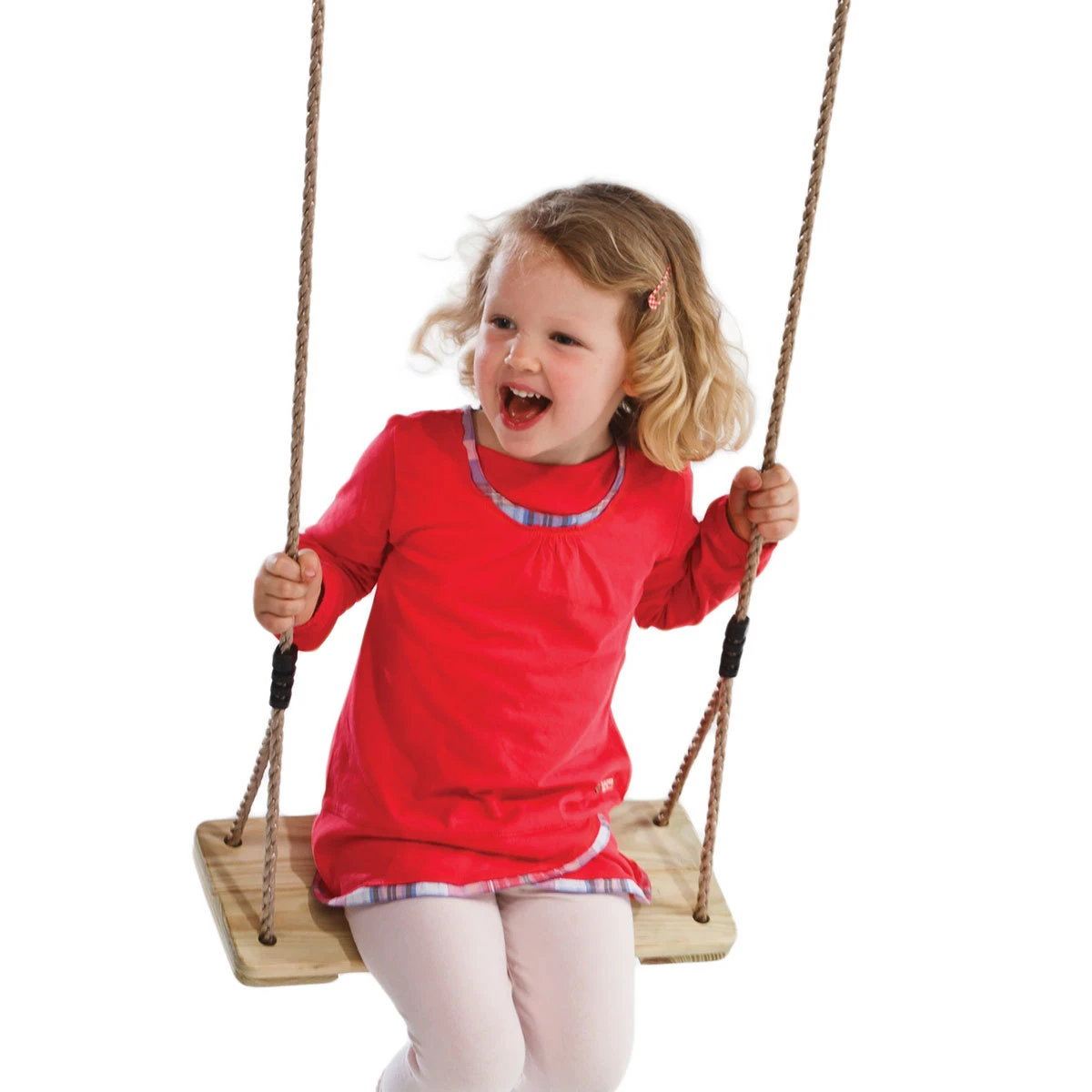 Houten Schommelzitje Met PH Touw Schommelzit 4 Houten Schommelzitje Met PH Touw Schommelzit - Afbeelding 4