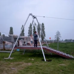 Kabelbaan Gegalvaniseerd Staal Openbaar Gebruik 11 Kabelbaan Gegalvaniseerd Staal Openbaar Gebruik -Goedkope Tuin Spellen Winkel kabelbaan 2