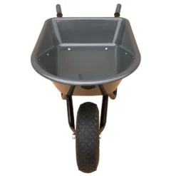 Kinderkruiwagen Antraciet Met Luchtband Kruiwagen. -Goedkope Tuin Spellen Winkel kinderkruiwagen antraciet met luchtband speelactief.nl 2