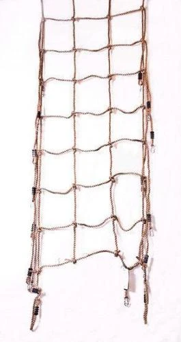 Klimnet 200 X 125 Cm. (PP-touwenset) 3 Klimnet 200 X 125 Cm. (PP-touwenset) - Afbeelding 3