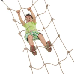 Klimnet 200 X 125 Cm. (PP-touwenset) 11 Klimnet 200 X 125 Cm. (PP-touwenset) -Goedkope Tuin Spellen Winkel klimnet pp scaled 1