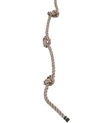 Klimtouw PP Knopentouw 2m Lengte Met 4 Knopen