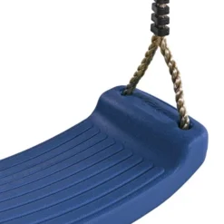 Kunststof Schommelzit Div Kleuren (PP-touwenset) In Kleur Blauw -Goedkope Tuin Spellen Winkel kunststof schommelzitje pp blauw