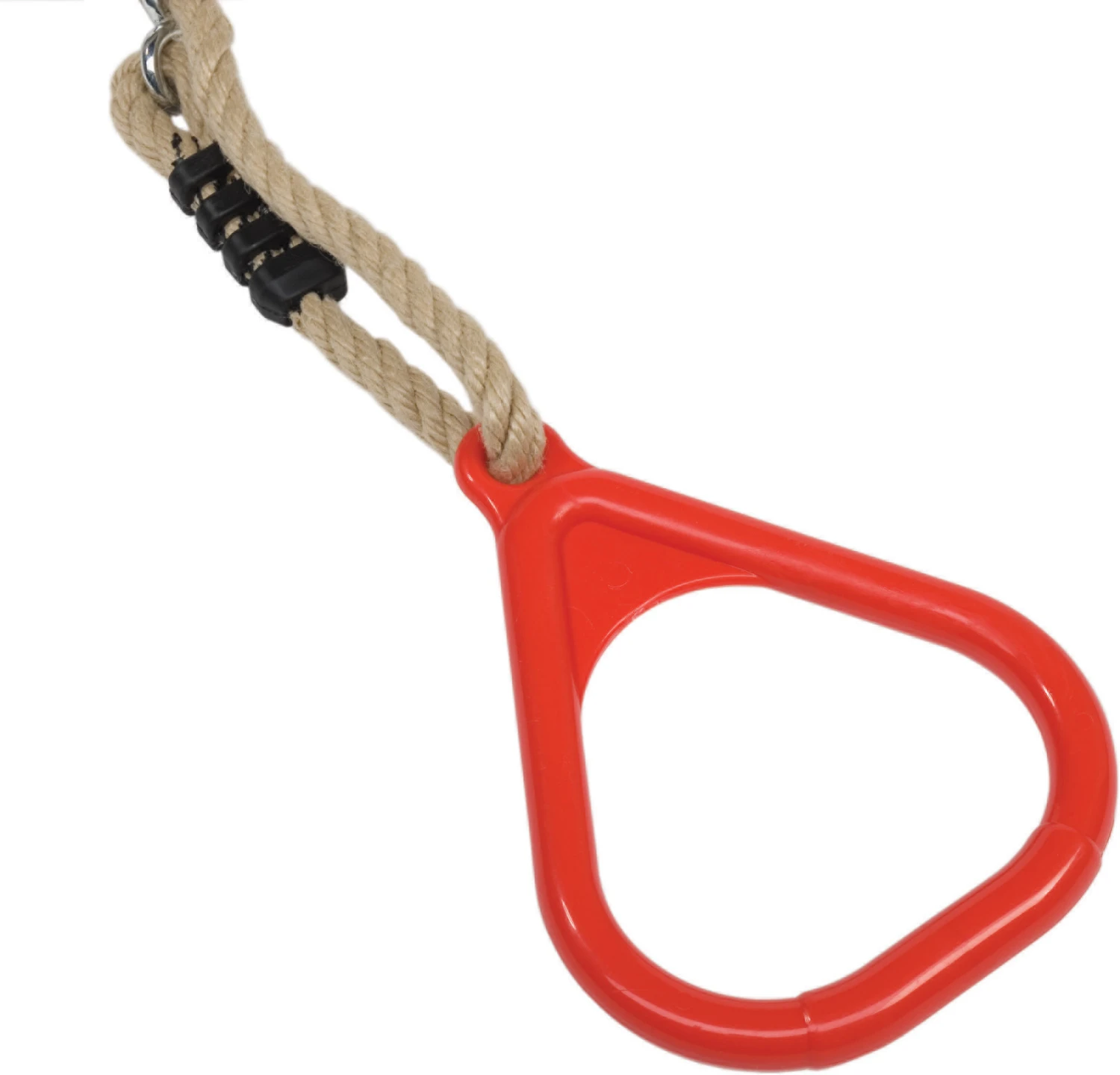 Turnringen Kunststof (PP-touwenset) Rood 2 Turnringen Kunststof (PP-touwenset) Rood - Afbeelding 2