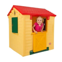 Little Tikes Naturel My First Playhouse Speelhuis -Goedkope Tuin Spellen Winkel little tikes speelhuis myfirst playhouse 1
