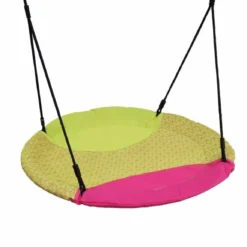 Vogelnestschommel Winkoh Magenta/limegroen
