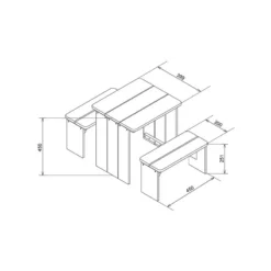 Picknickset ZidZed -Goedkope Tuin Spellen Winkel picknickset axi zidzed 1 1