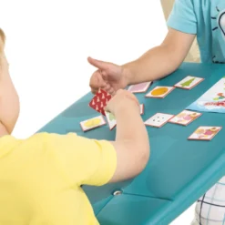 Picknicksetje/Kindertafel Met Zitjes Voor Speeltoestel -Goedkope Tuin Spellen Winkel picknicksetje speeltoestel kbt 3 scaled 1