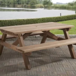 Picknicktafel Hardhout 0436 Talen 180 X 160 Cm. 5 Picknicktafel Hardhout 0436 Talen 180 X 160 Cm. -Goedkope Tuin Spellen Winkel picknicktafel hardhout talen 0436 1