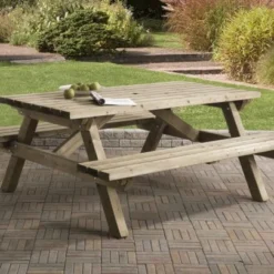 Picknicktafel 0406 Talen 180×160 Cm. Pn Tafel -Goedkope Tuin Spellen Winkel picknicktafel talen 0406