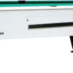 Poolbiljart White Knight 7 Ft. Met Leiplaat En Muntinworp