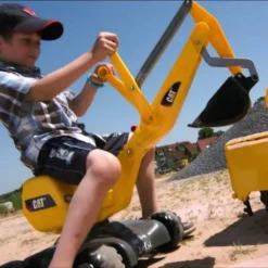 Minigraver RollyDigger CAT Op 4 Wielen -Goedkope Tuin Spellen Winkel rolly digger cat rollytoys 421015 1 1