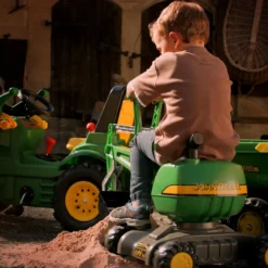 Minigraver RollyDigger John-Deere Op 4 Wielen -Goedkope Tuin Spellen Winkel rolly digger john deere rollytoys 421022 1 1