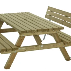 Rugleuning Voor Picknicktafel 230 Cm. Talen 04091