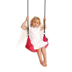 Marshmallow Schommel Schommelzit Soft -Goedkope Tuin Spellen Winkel schommel marshmallow pink2