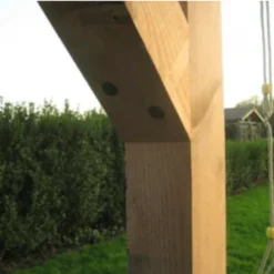 Duo Schommel Douglas U-model [ Blank] -Goedkope Tuin Spellen Winkel schommelframe douglas 2