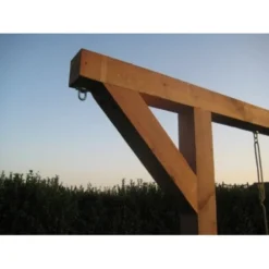 Schommelpaal Douglas T-Schommel Geïmpregneerd -Goedkope Tuin Spellen Winkel schommelpaal douglas 3 1