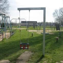 Schommelpaal Robuust Gegalvaniseerd Staal 143cm Breed 5 Schommelpaal Robuust Gegalvaniseerd Staal 143cm Breed -Goedkope Tuin Spellen Winkel schommelpaal staal robuust 1 1