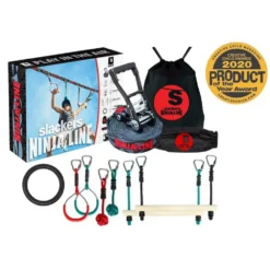 Slackers Ninja Line Intro Kit Starters Kit -Goedkope Tuin Spellen Winkel slackline ninja kit slackers balans band 1
